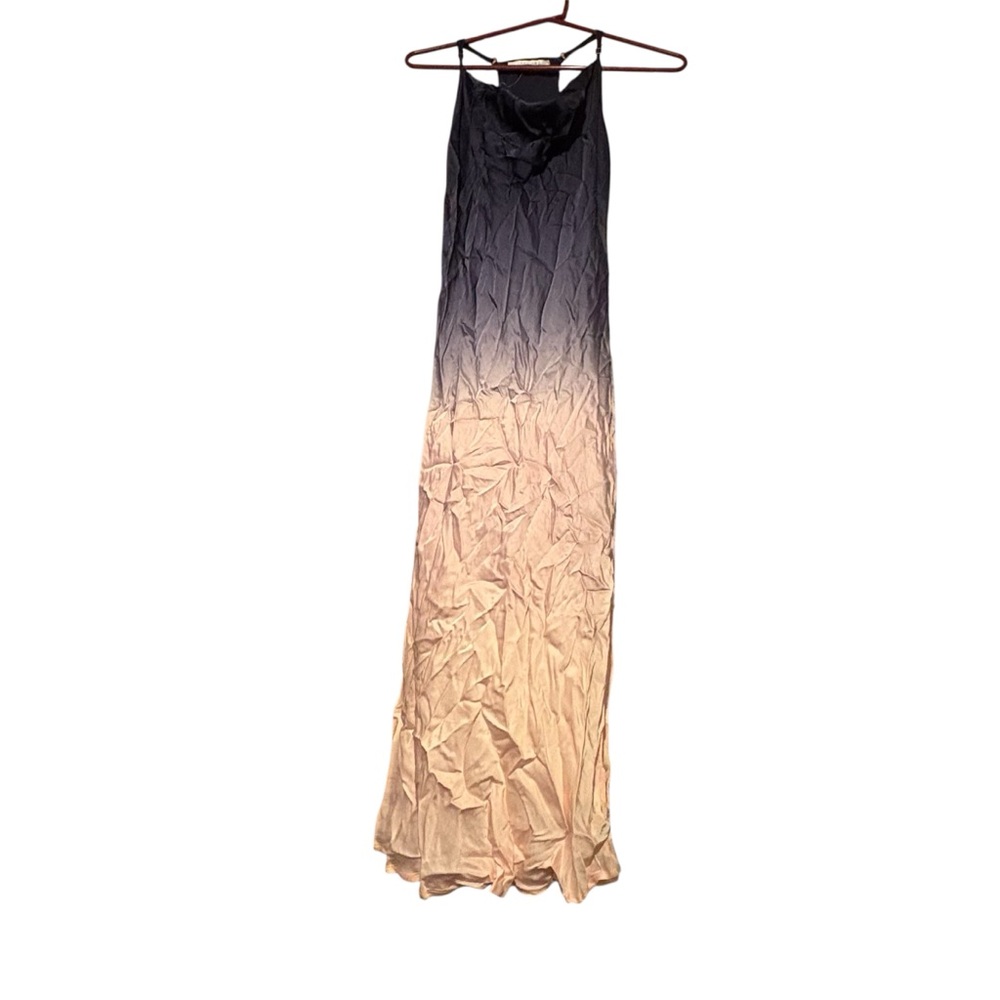 Young Fabulous & Broke Purple and Cream Gradient Midi Dress - Picture 6 of 8